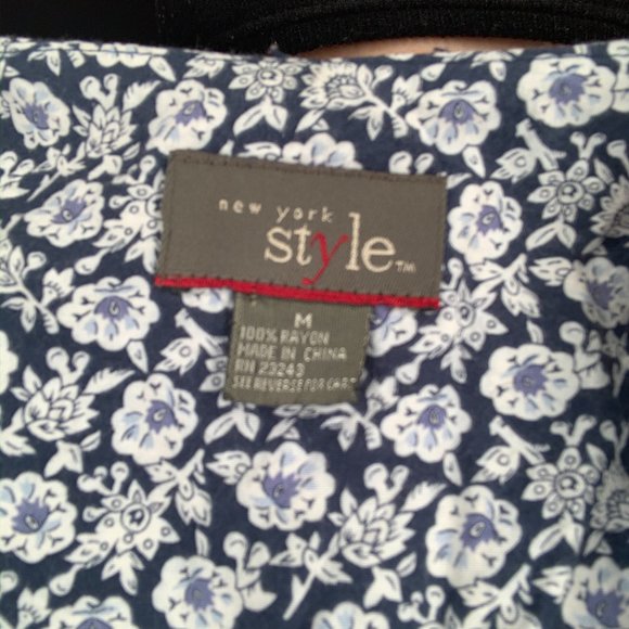 SOLD New York Style Vintage Jumpsuit Romper Floral - Picture 5 of 7